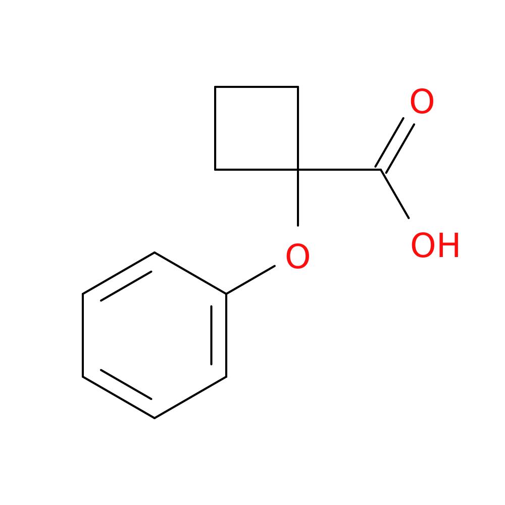 1-phenoxycyclobutane-1-carboxylic acid