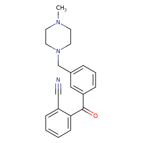 2-CYANO-3'-(4-METHYLPIPERAZINOMETHYL) BENZOPHENONE