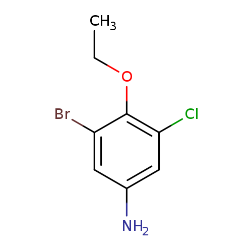 Benzenamine, 3-bromo-5-chloro-4-ethoxy-