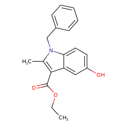 ethyl 1-benzyl-5-hydroxy-2-methyl-1H-indole-3-carboxylate