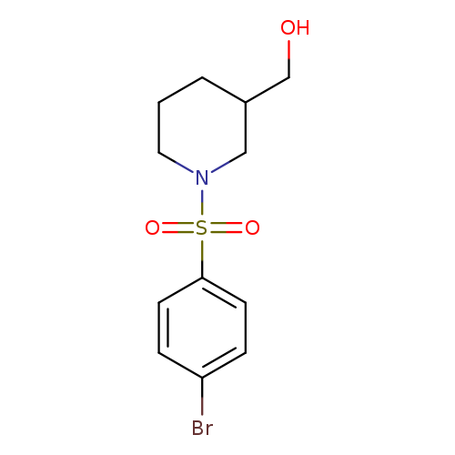 (1-((4-Bromophenyl)sulfonyl)piperidin-3-yl)methanol