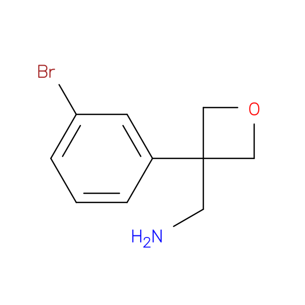 3-Aminomethyl-3-(3-bromophenyl)oxetane