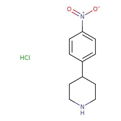 4-(4-Nitro-phenyl)-piperidine, HCl