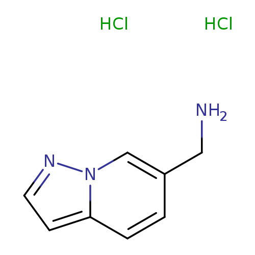 (pyrazolo[1,5-a]pyridin-6-ylmethyl)amine dihydrochloride