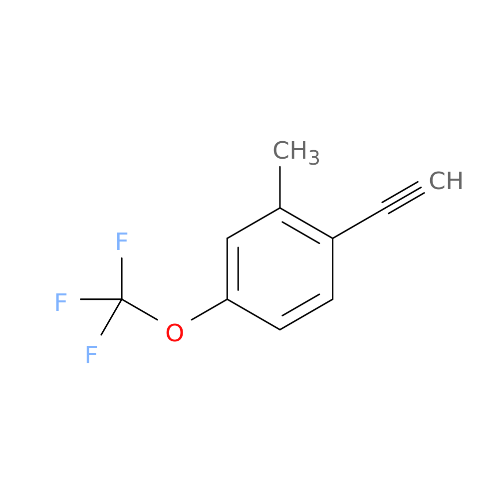 1-Ethynyl-2-methyl-4-(trifluoromethoxy)benzene