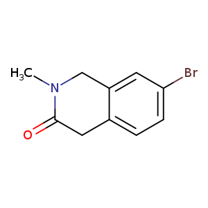 3(2H)-Isoquinolinone, 7-bromo-1,4-dihydro-2-methyl-