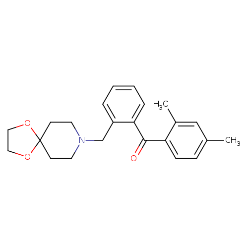 (2-(1,4-Dioxa-8-azaspiro[4.5]decan-8-ylmethyl)phenyl)(2,4-dimethylphenyl)methanone