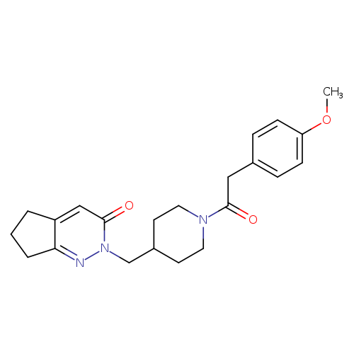 2-({1-[2-(4-methoxyphenyl)acetyl]piperidin-4-yl}methyl)-2H,3H,5H,6H,7H-cyclopenta[c]pyridazin-3-one