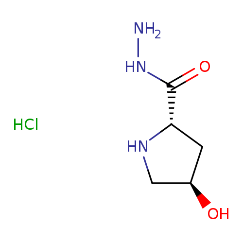 (2S,4R)-4-hydroxypyrrolidine-2-carbohydrazide hydrochloride