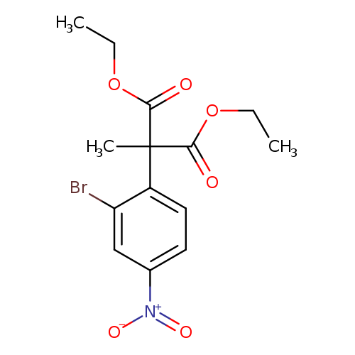 Diethyl 2-(2-bromo-4-nitrophenyl)-2-methylmalonate
