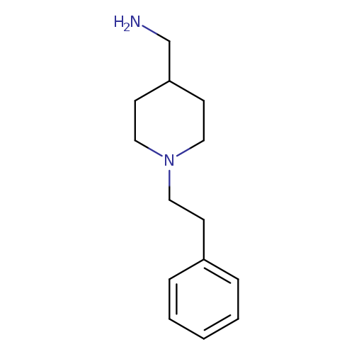 4-Piperidinemethanamine, 1-(2-phenylethyl)-