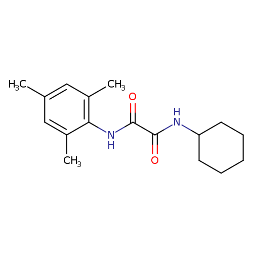 N'-cyclohexyl-N-(2,4,6-trimethylphenyl)ethanediamide