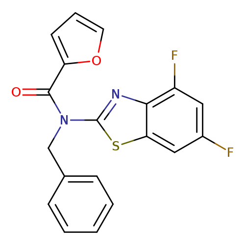 N-benzyl-N-(4,6-difluoro-1,3-benzothiazol-2-yl)furan-2-carboxamide