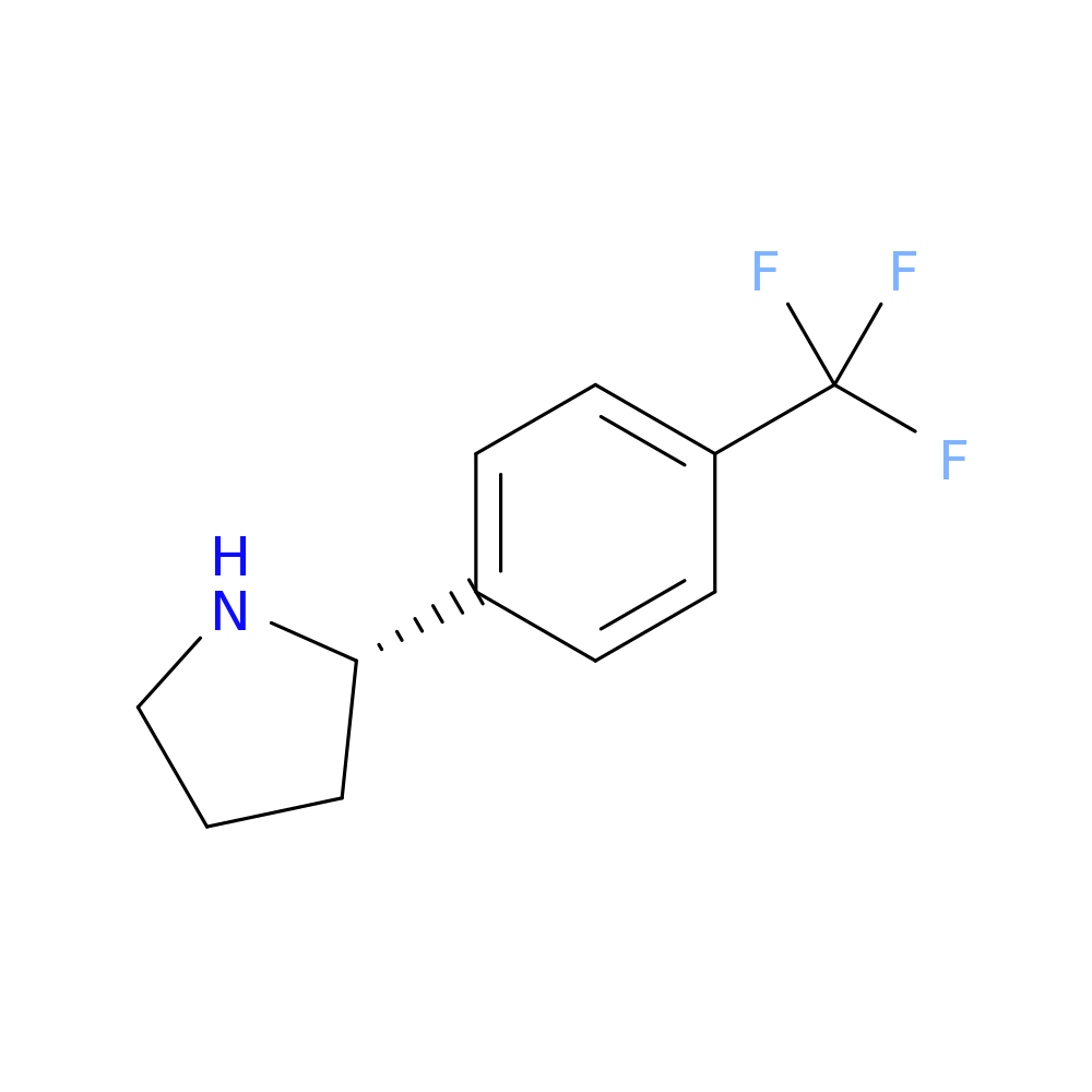(S)-2-(4-(Trifluoromethyl)phenyl)pyrrolidine