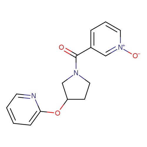 3-[3-(pyridin-2-yloxy)pyrrolidine-1-carbonyl]pyridin-1-ium-1-olate