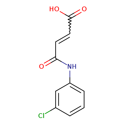 2-BUTENOIC ACID, 4-[(3-CHLOROPHENYL)AMINO]-4-OXO-, (2Z)-