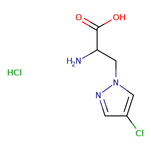2-Amino-3-(4-chloro-1h-pyrazol-1-yl)propanoic acid hydrochloride
