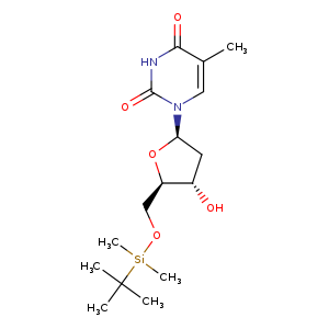 5′-O-[(1,1-Dimethylethyl)dimethylsilyl]thymidine