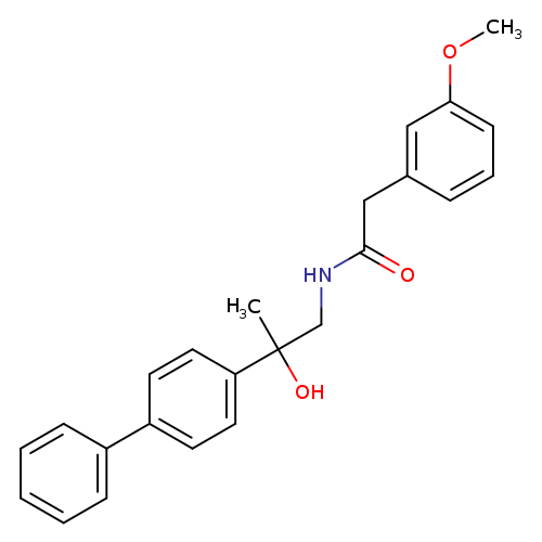 N-(2-{[1,1'-biphenyl]-4-yl}-2-hydroxypropyl)-2-(3-methoxyphenyl)acetamide