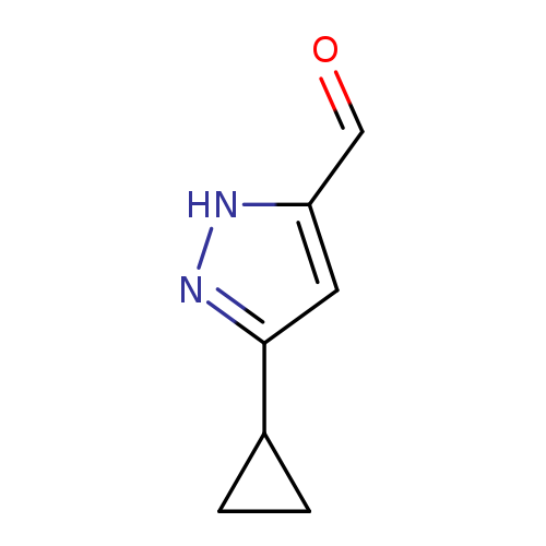 3-Cyclopropyl-1h-pyrazole-5-carbaldehyde