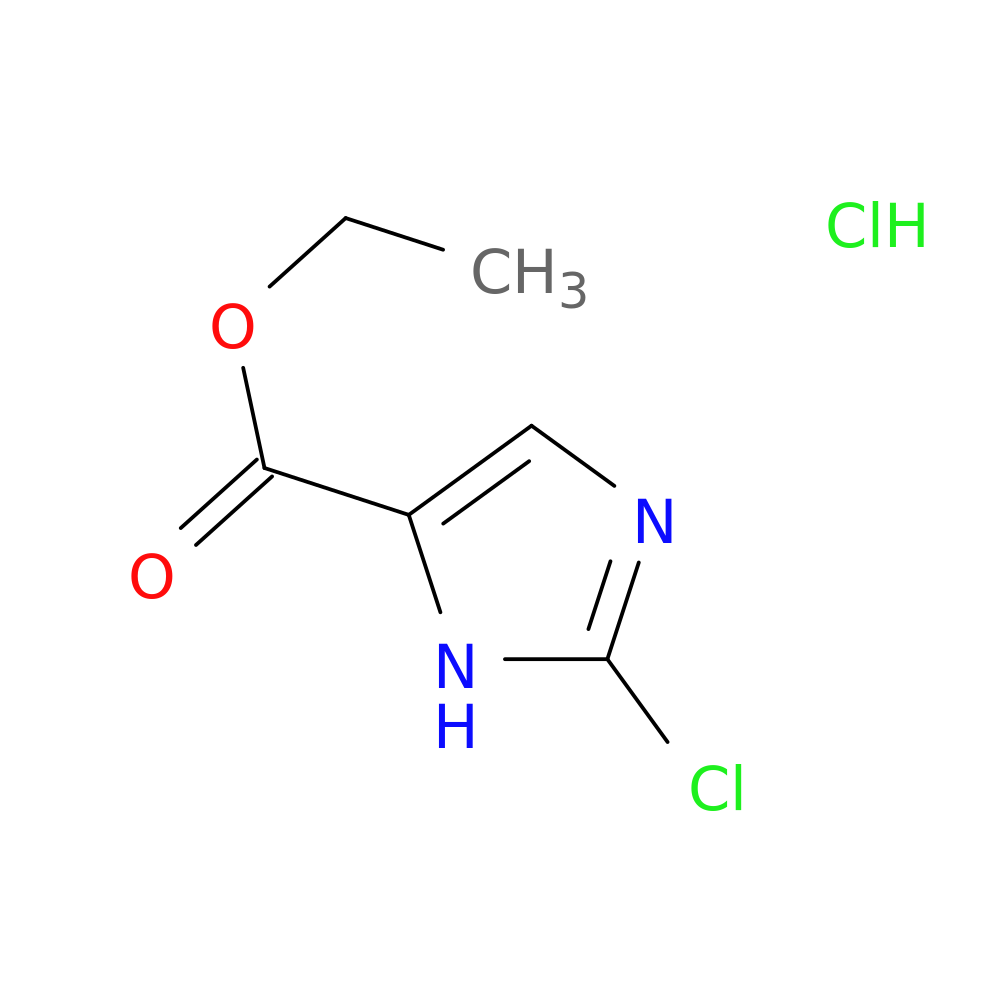 ethyl 2-chloro-1H-imidazole-5-carboxylate hydrochloride