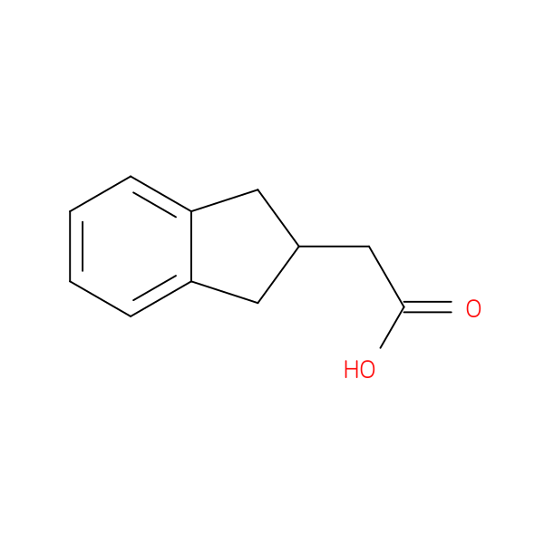 2-(2,3-Dihydro-1H-inden-2-yl)acetic acid