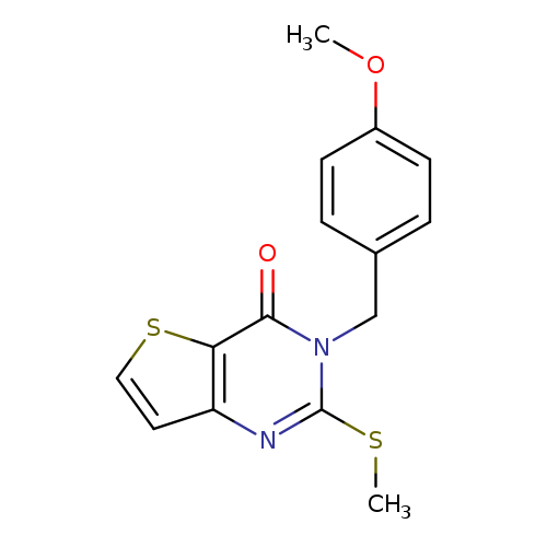 3-[(4-methoxyphenyl)methyl]-2-(methylsulfanyl)-3H,4H-thieno[3,2-d]pyrimidin-4-one