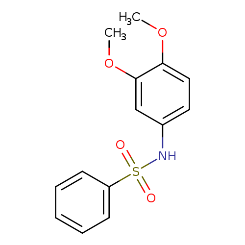 N-(3,4-dimethoxyphenyl)benzenesulfonamide