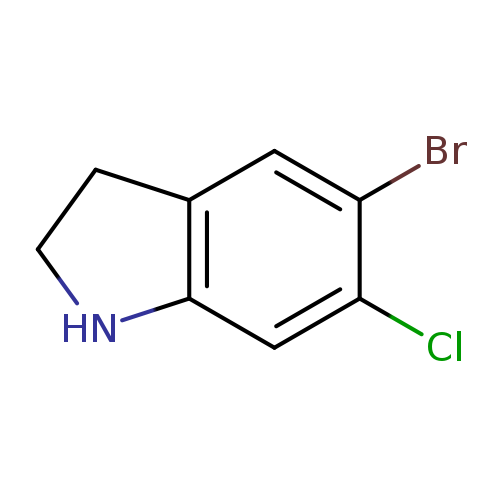 5-Bromo-6-Chloro-2,3-Dihydro-1H-Indole