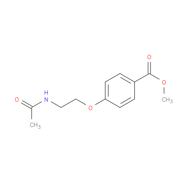 Methyl 4-[2-(acetylamino)ethoxy]benzoate