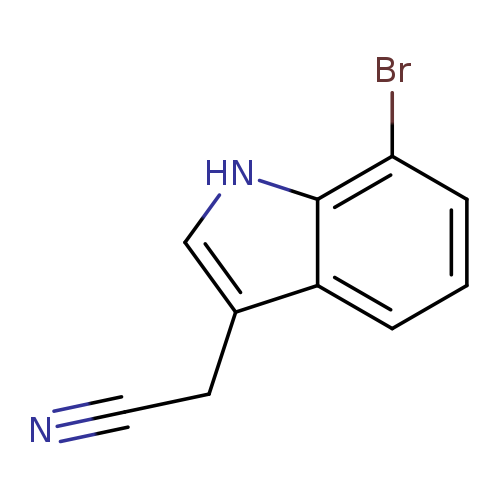 2-(7-bromo-1H-indol-3-yl)acetonitrile