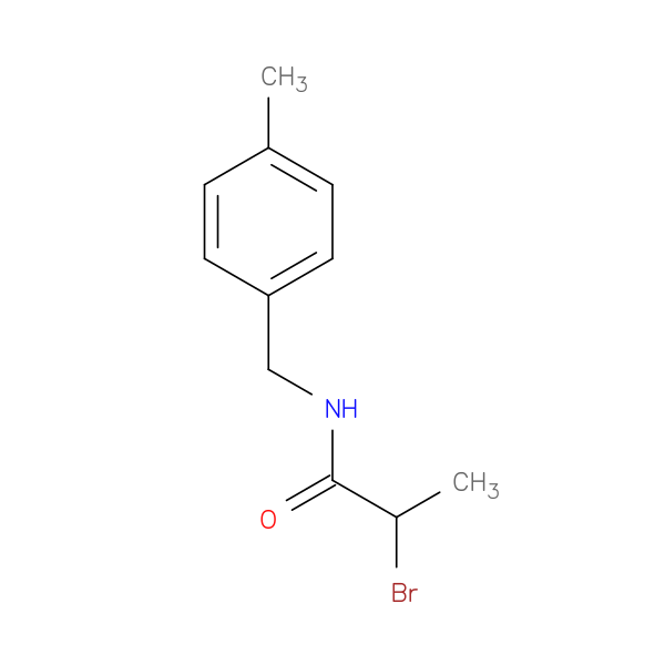 2-Bromo-n-(4-methylbenzyl)propanamide