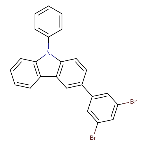 9H-Carbazole, 3-(3,5-dibroMophenyl)-9-phenyl-