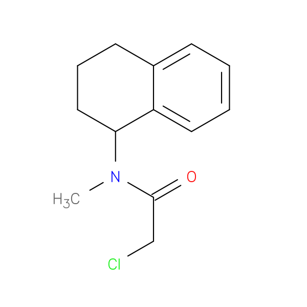 2-Chloro-N-methyl-N-(1,2,3,4-tetrahydronaphthalen-1-yl)acetamide