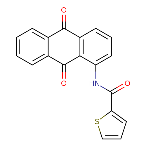 N-(9,10-dioxo-9,10-dihydroanthracen-1-yl)thiophene-2-carboxamide
