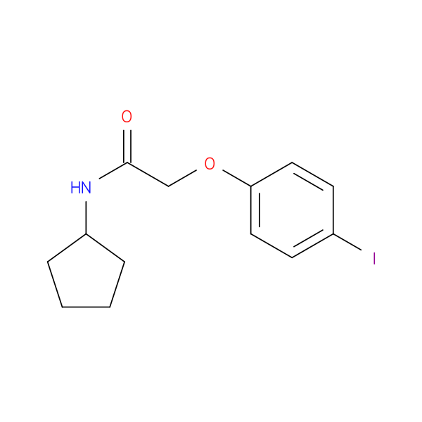 N-cyclopentyl-2-(4-iodophenoxy)acetamide