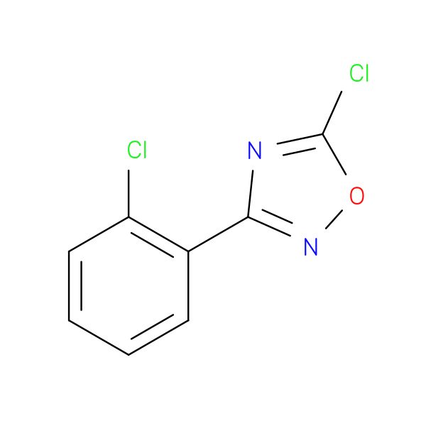 5-chloro-3-(2-chlorophenyl)-1,2,4-oxadiazole
