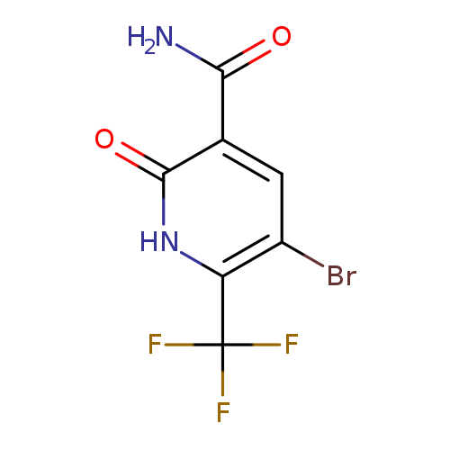 5-Bromo-2-oxo-6-(trifluoromethyl)-1,2-dihydropyridine-3-carboxamide
