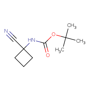 (1-Cyano-cyclobutyl)-carbamic acid tert-butyl ester