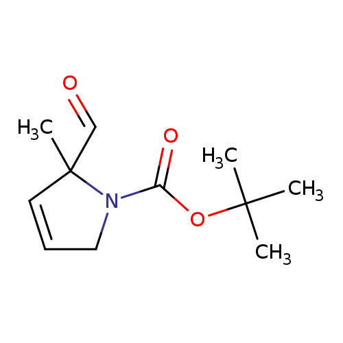 tert-butyl2-formyl-2-methyl-2,5-dihydro-1H-pyrrole-1-carboxylate