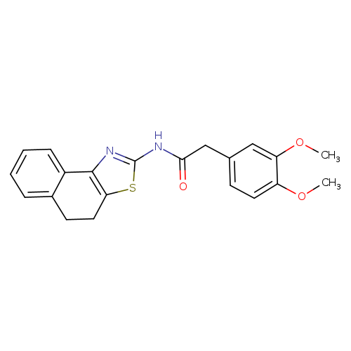 N-(4,5-Dihydronaphtho[1,2-d]thiazol-2-yl)-2-(3,4-dimethoxyphenyl)acetamide