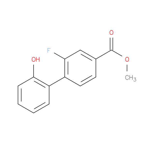 2-(2-Fluoro-4-methoxycarbonylphenyl)phenol