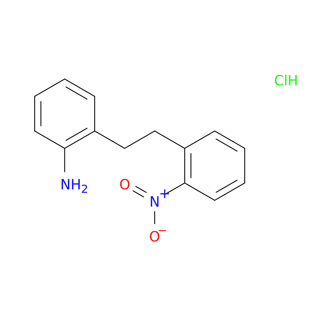 2-[2-(2-nitrophenyl)ethyl]aniline hydrochloride