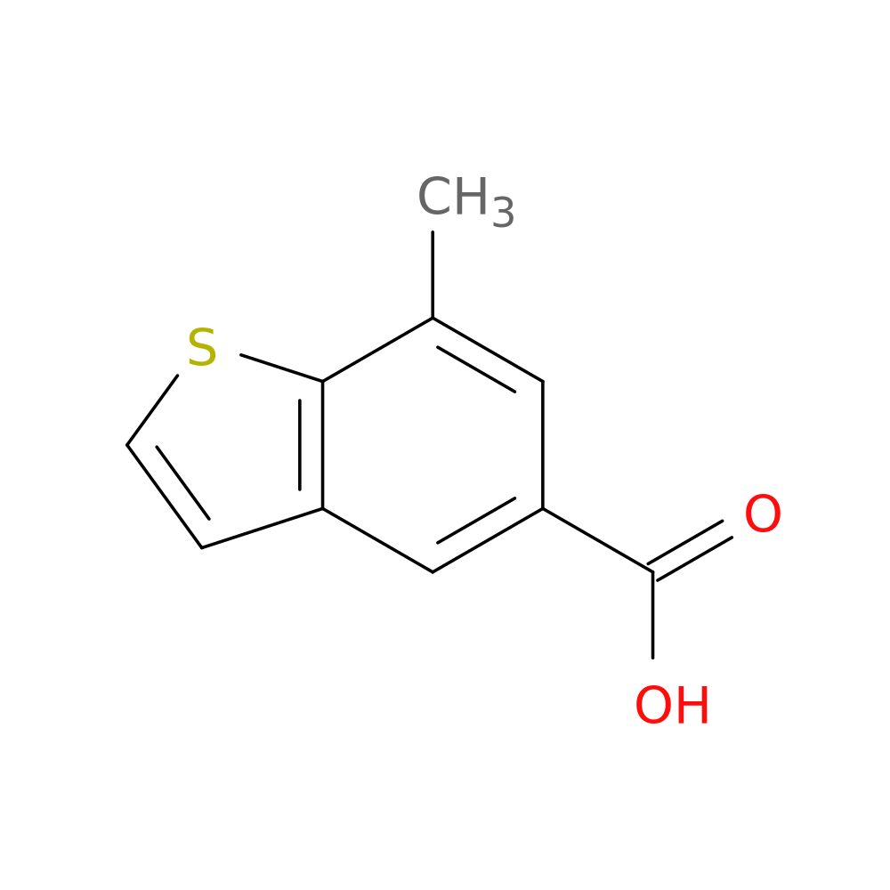 7-methyl-1-benzothiophene-5-carboxylic acid
