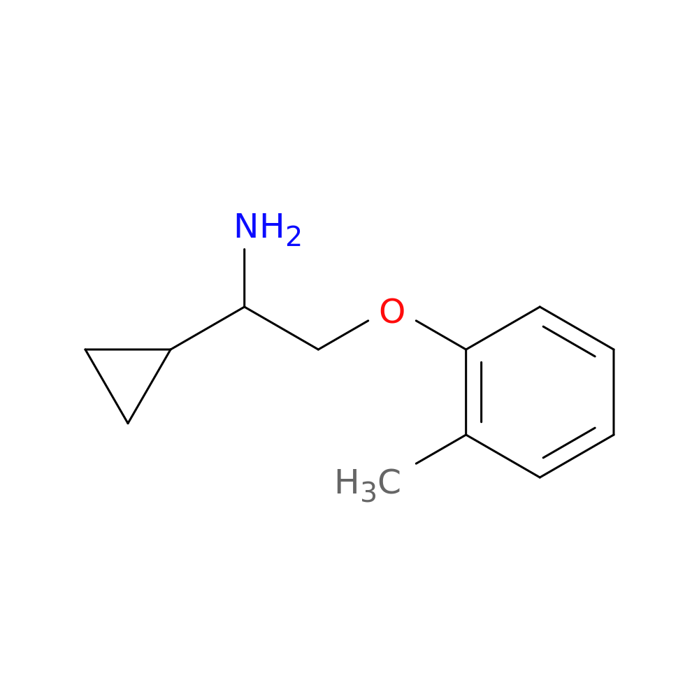 [1-Cyclopropyl-2-(2-methylphenoxy)ethyl]amine
