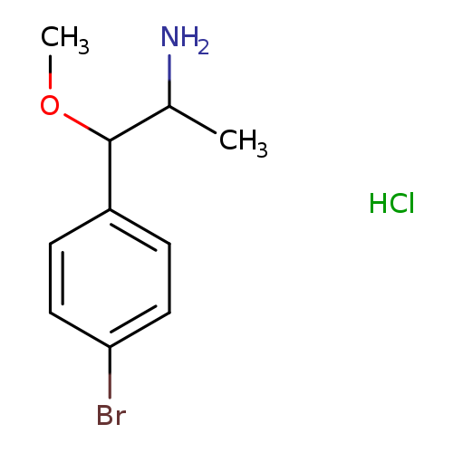 1-(4-Bromophenyl)-1-methoxypropan-2-amine hydrochloride