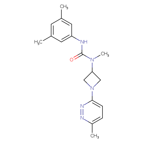 1-(3,5-dimethylphenyl)-3-methyl-3-[1-(6-methylpyridazin-3-yl)azetidin-3-yl]urea