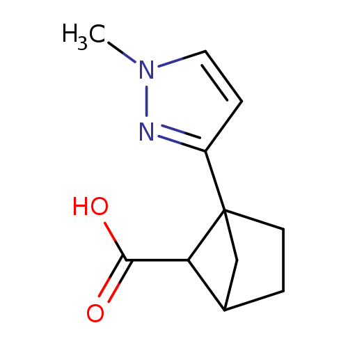 1-(1-methyl-1H-pyrazol-3-yl)bicyclo[2.1.1]hexane-5-carboxylic acid