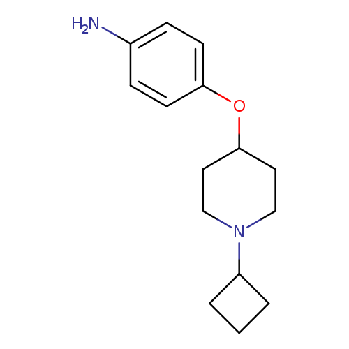 4-((1-Cyclobutylpiperidin-4-yl)oxy)aniline