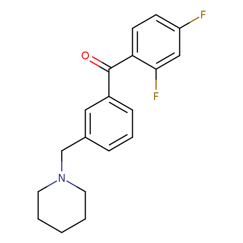 2,4-Difluoro-3'-piperidinomethyl benzophenone